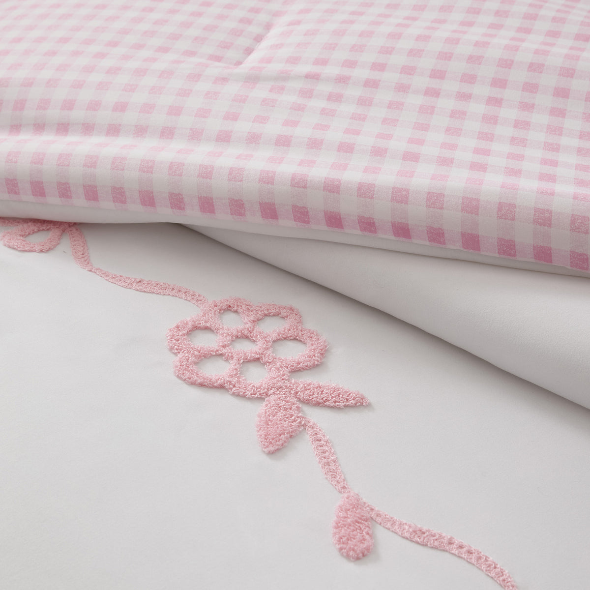 Tiffany Comforter Set - Pink
