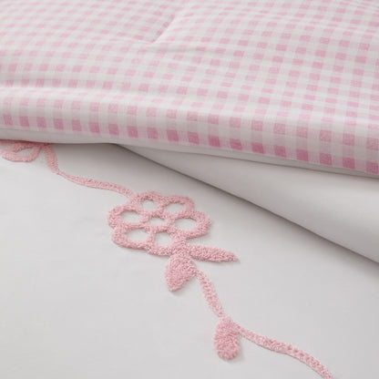Tiffany Comforter Set - Pink