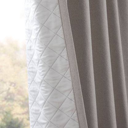 Karien Sound blocking/Total blackout curtain panel pair - Grey