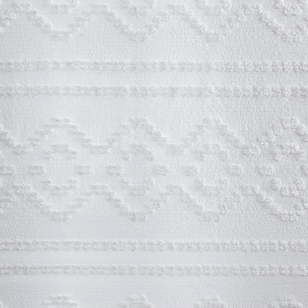 Annie Solid Clipped Jacquard Window Curtain