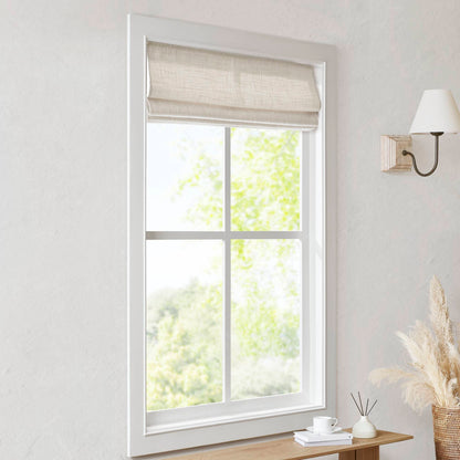 Quincy Cordless Roman Shade - Linen