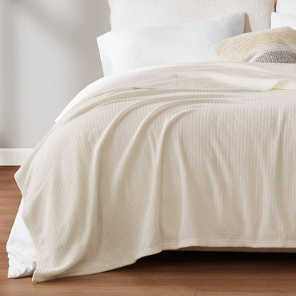 Microfleece Blanket - Taupe