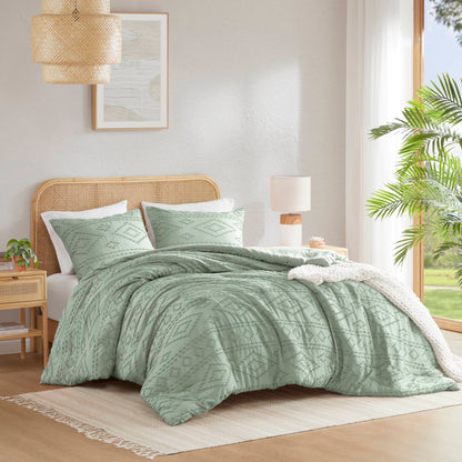 Gigi Comforter Mini Set - Sage Green