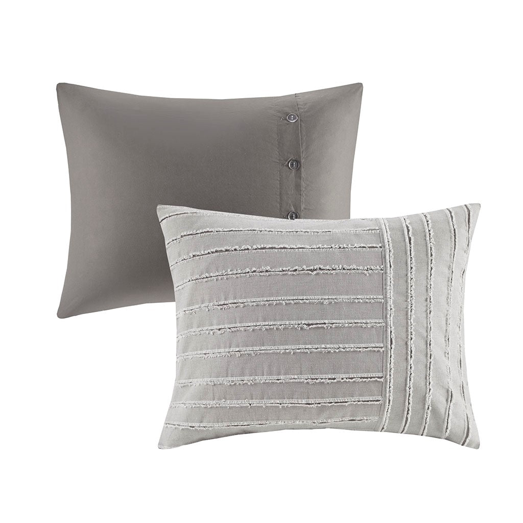 Essence Cotton Clip Jacquard Comforter Set