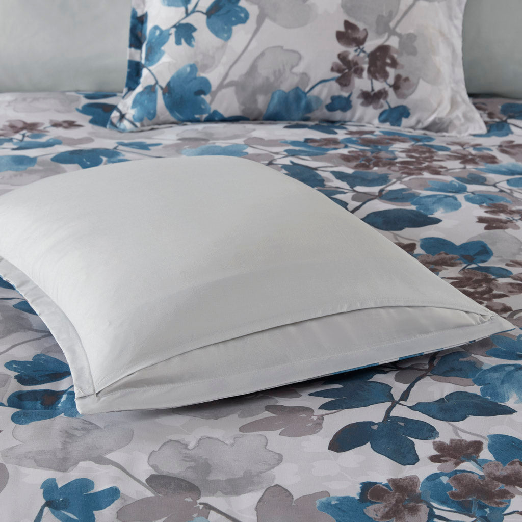 Alexis Comforter Set with Bed Sheets - Blue