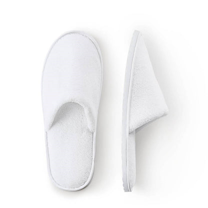 Terry Essential Slippers - White