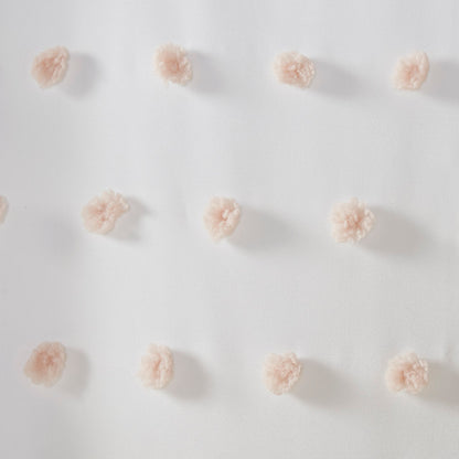 Sophie Shower Curtain - Blush
