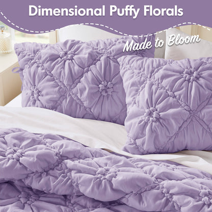 Lily Comforter Set - Purple