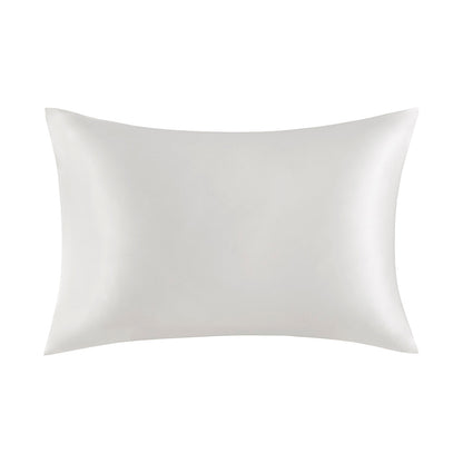 100% Mulberry Silk Pillowcase Single Piece - White