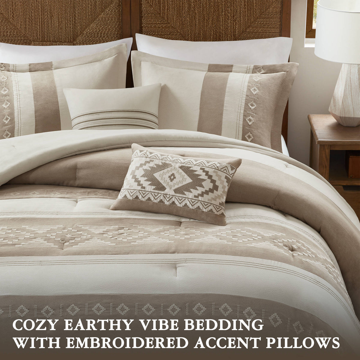 Sutherland Bedding Collection - Taupe