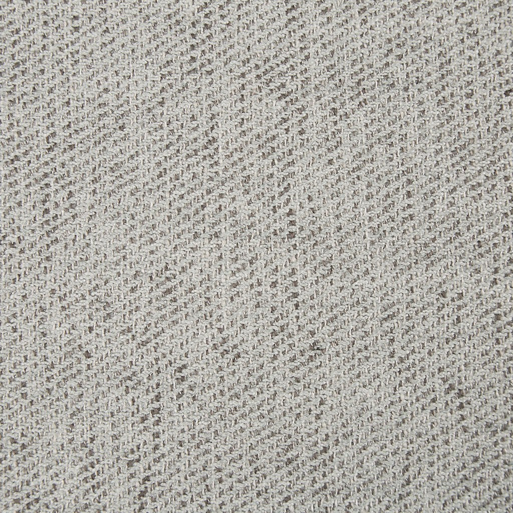 Lucas Light Grey Button Tufted Captain Accent Chair