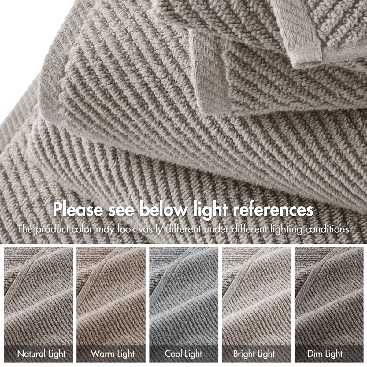 Diagonal Ribbed - Grey