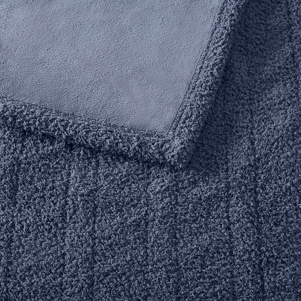 Dream Soft Heated Blanket - Navy