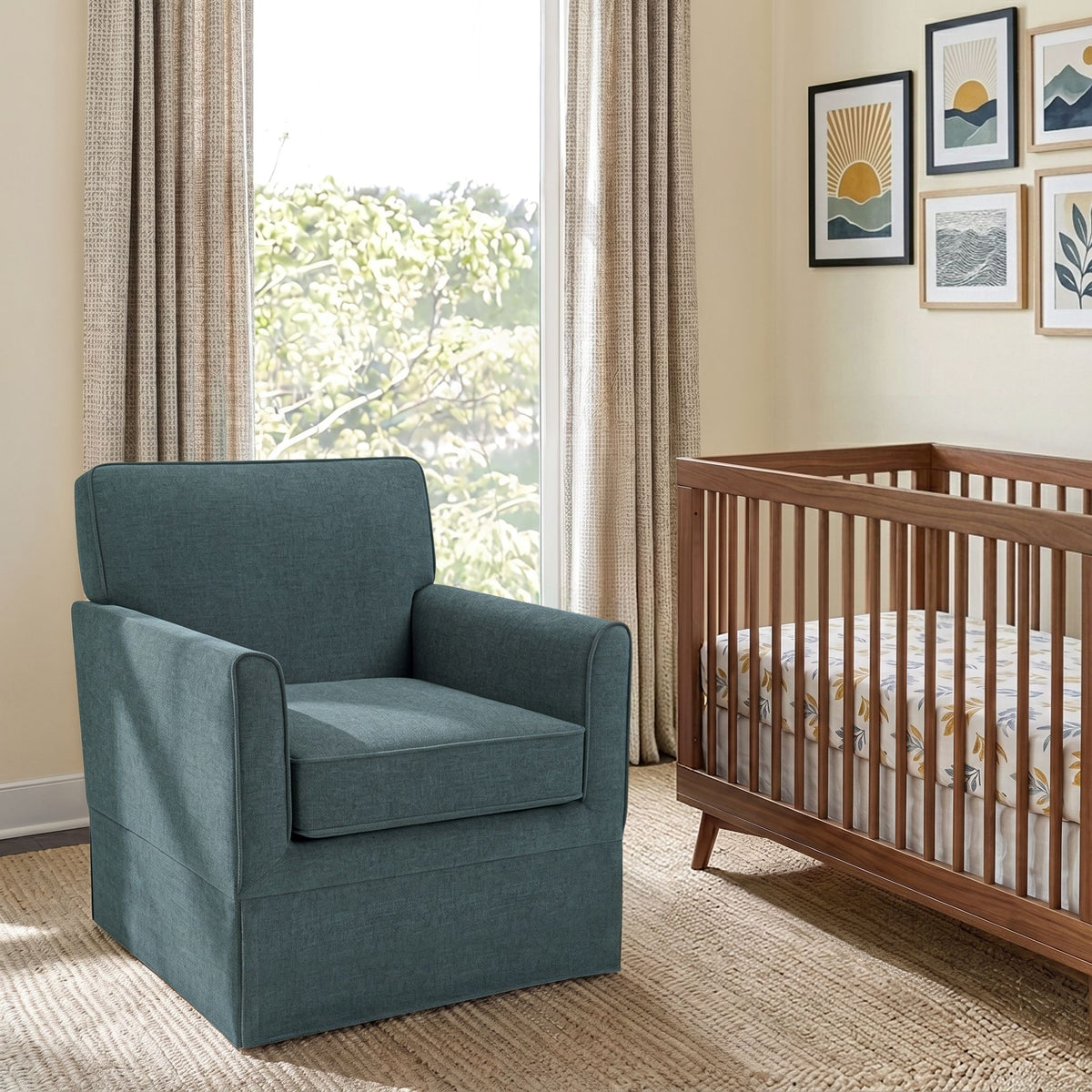 Paula Accent Armchair - Teal