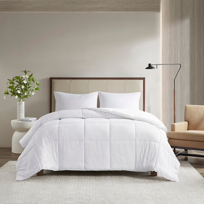 Winfield 300 Thread Count Cotton Shell Luxury Down Alternative Comforter - White