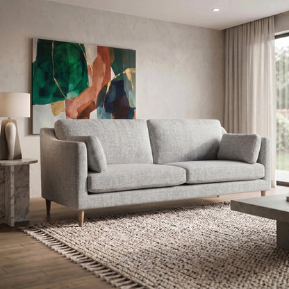 Gabriella Dining Bench Sofa - Med Grey