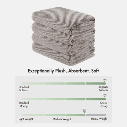 Diagonal Ribbed - Grey