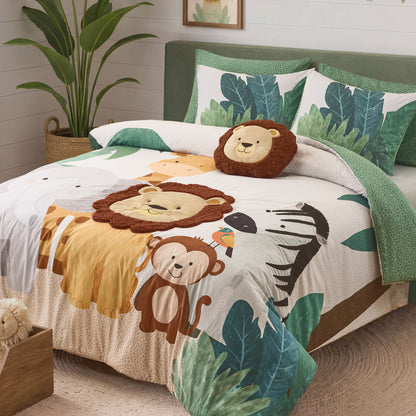 Safari Comforter Set - Green