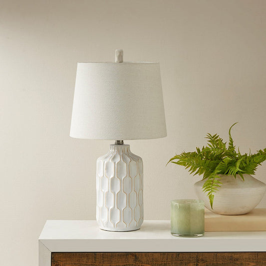 Contour Ivory Table Lamp