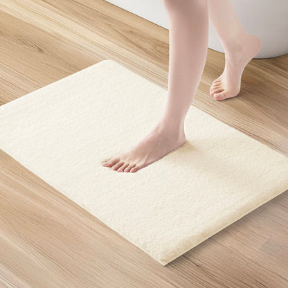 Marshmallow Bath Rug Collection - Cream