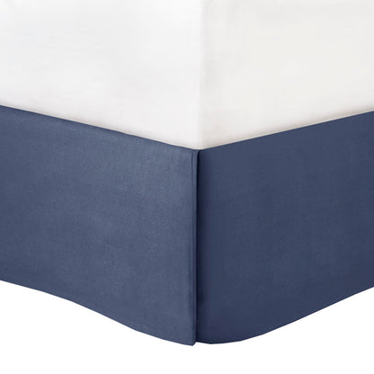 Powell 8 Piece Embroidered Comforter Set - Navy