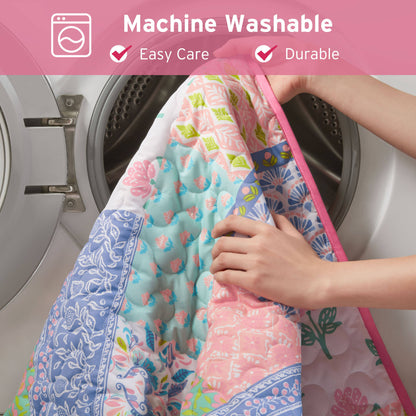 Nellie Quilt Set - Pink