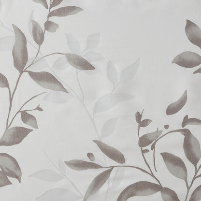 Cecily Burnout Printed Shower Curtain - Grey