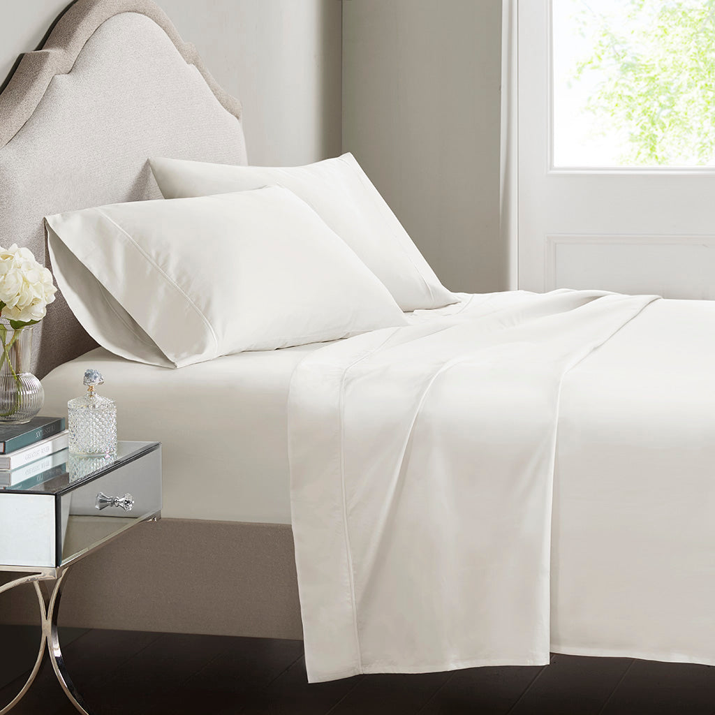 Luxury Egyptian 500TC Cotton Pillowcases - White
