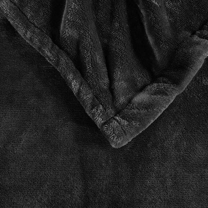 Plush Heated Blanket - Black