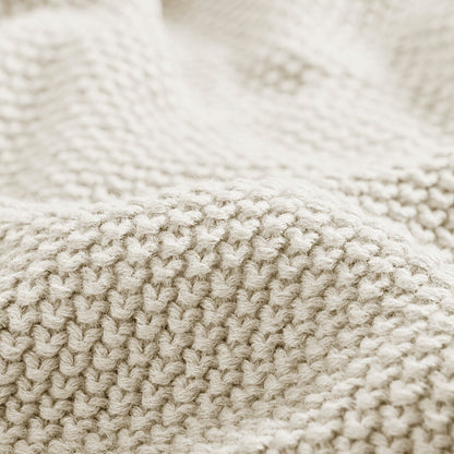 Bree Knit Blanket - Ivory