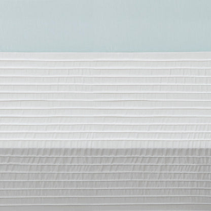 Amherst Polyoni Pintuck Curtain Panel - Aqua