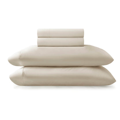 Cooling Stretch Jersey Sheet Set - Ivory