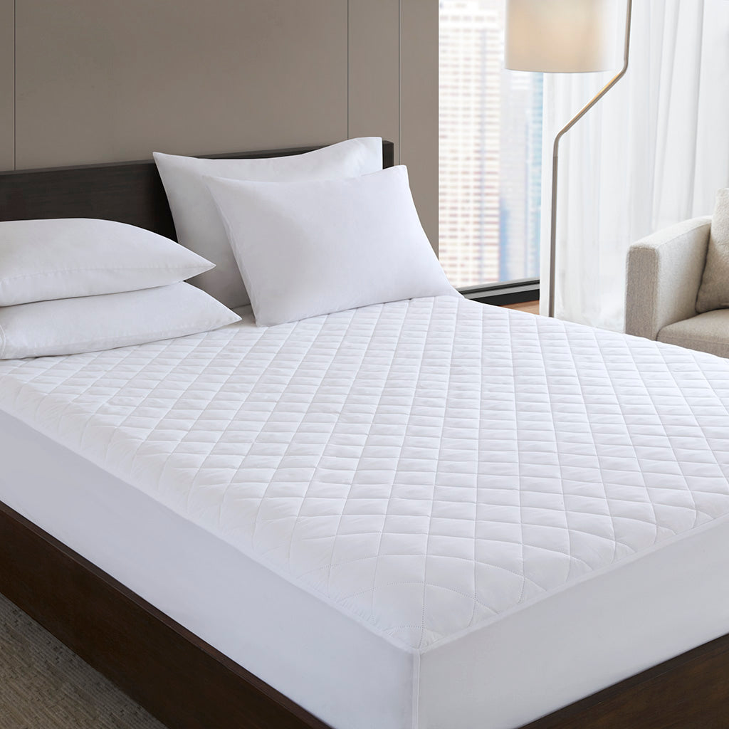 Essential Waterproof Mattress Pad - White