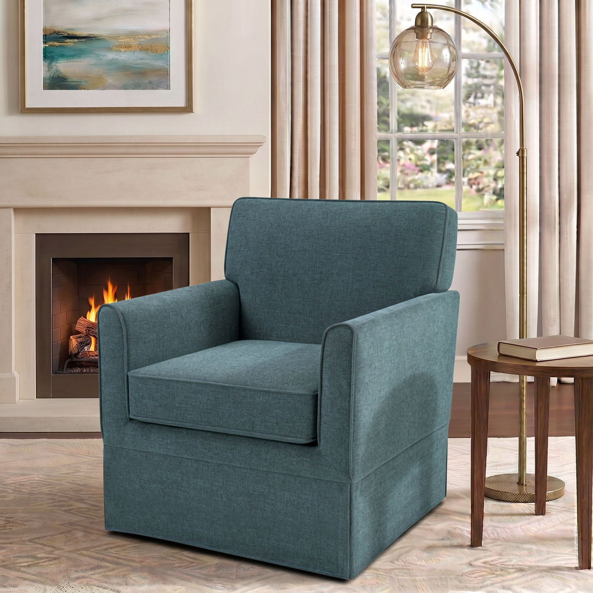 Paula Accent Armchair - Teal