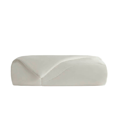 Cooling Reversible Tencel Comforter Blanket - White