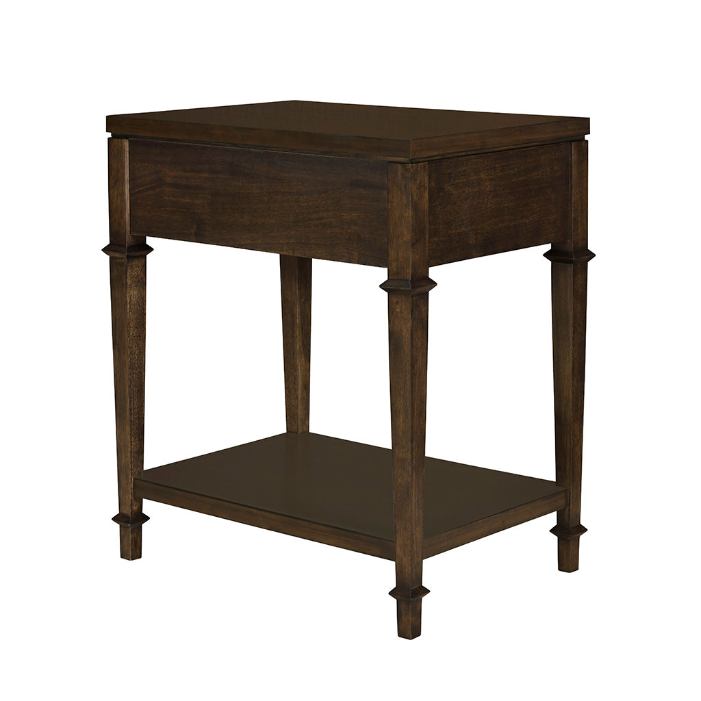 Kenna Nightstand - Dark Coffee