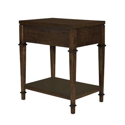 Kenna Nightstand - Dark Coffee