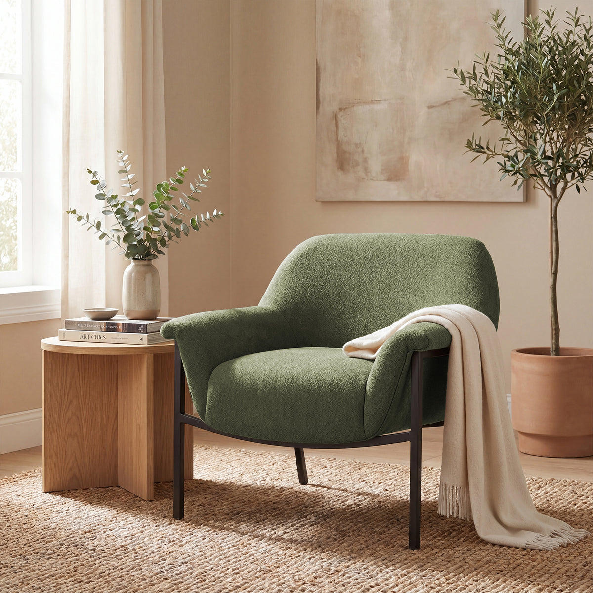 Sabrina Accent Chair - Green