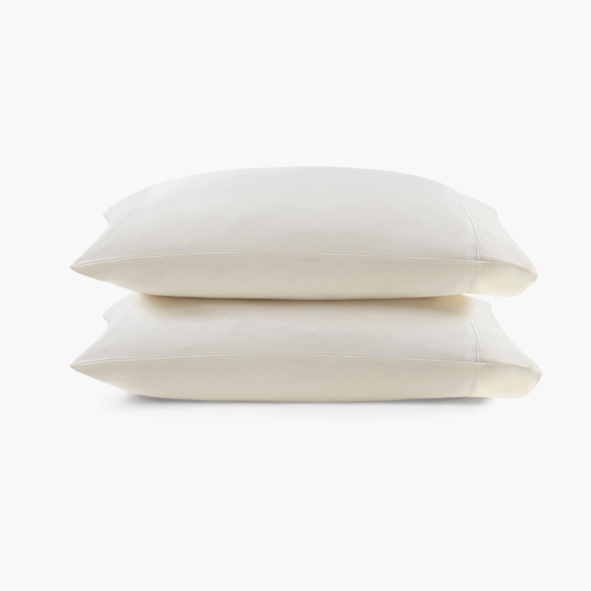 Luxury Egyptian 500TC Cotton Pillowcases - Ivory