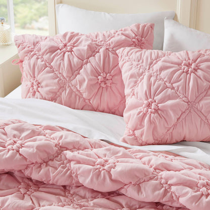 Lily Comforter Set - Pink