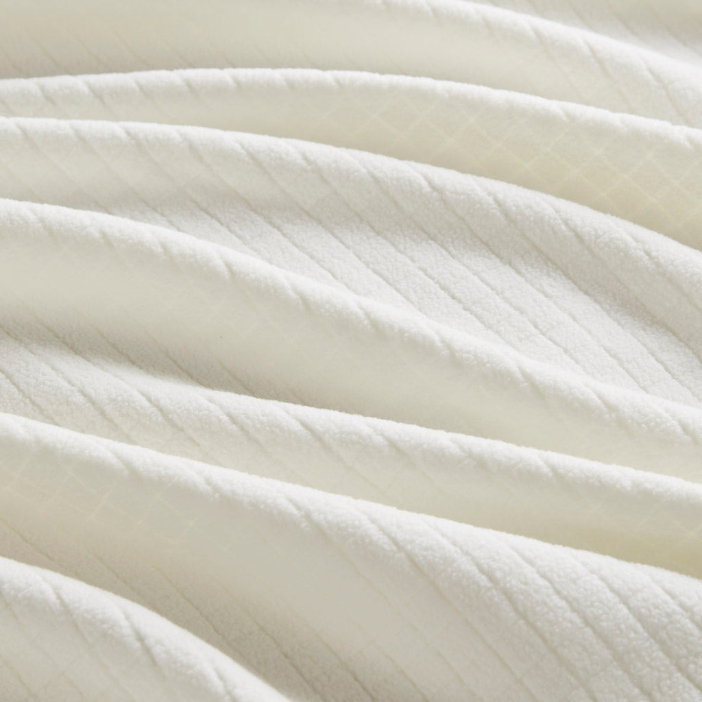 Microfleece Blanket - Ivory