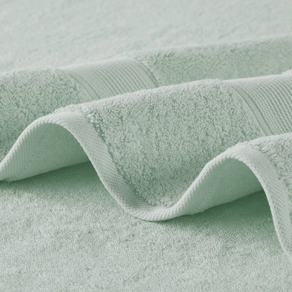 800GSM 100% Cotton Bath Sheet 2 Piece Set - Seafoam