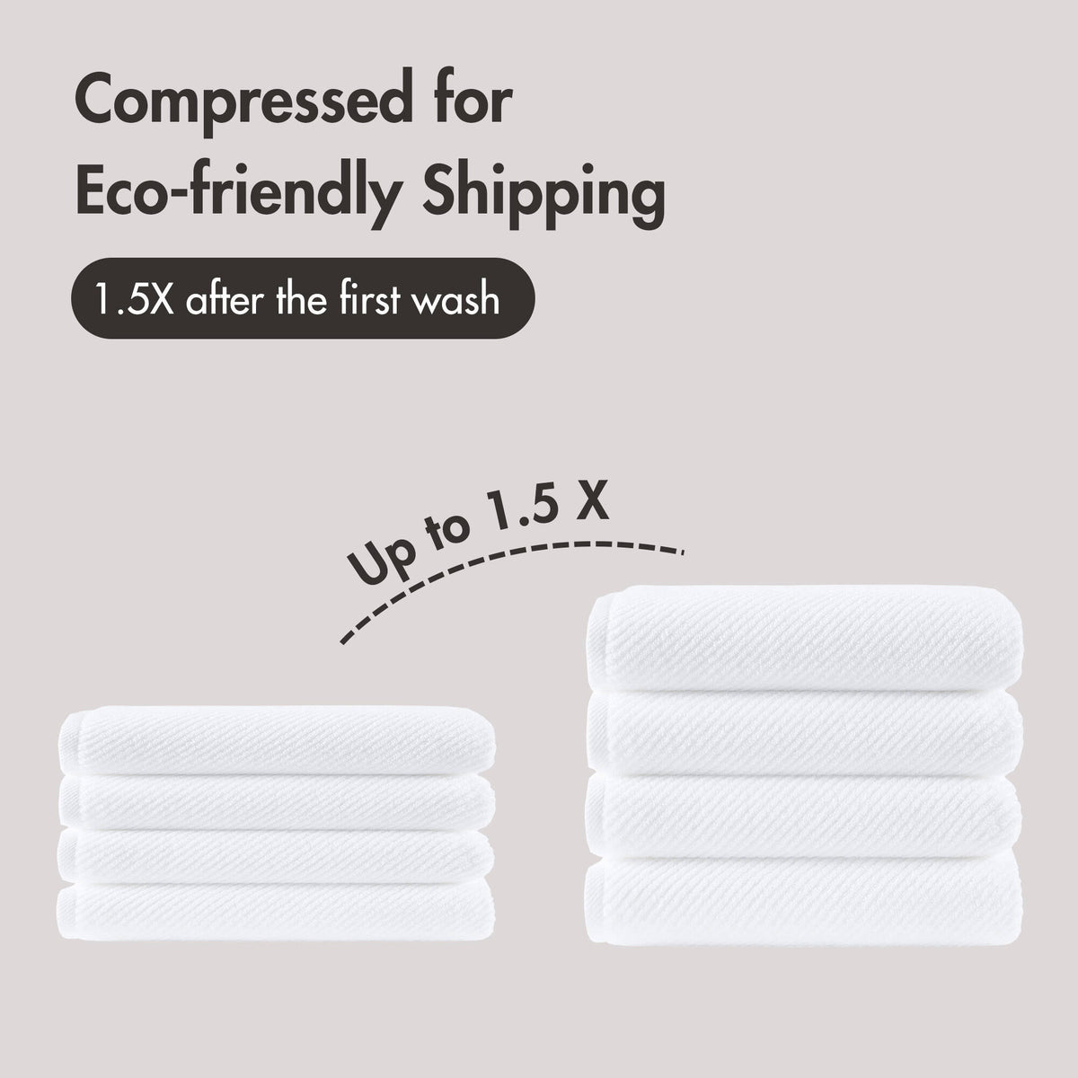 Diagonal Ribbed - White