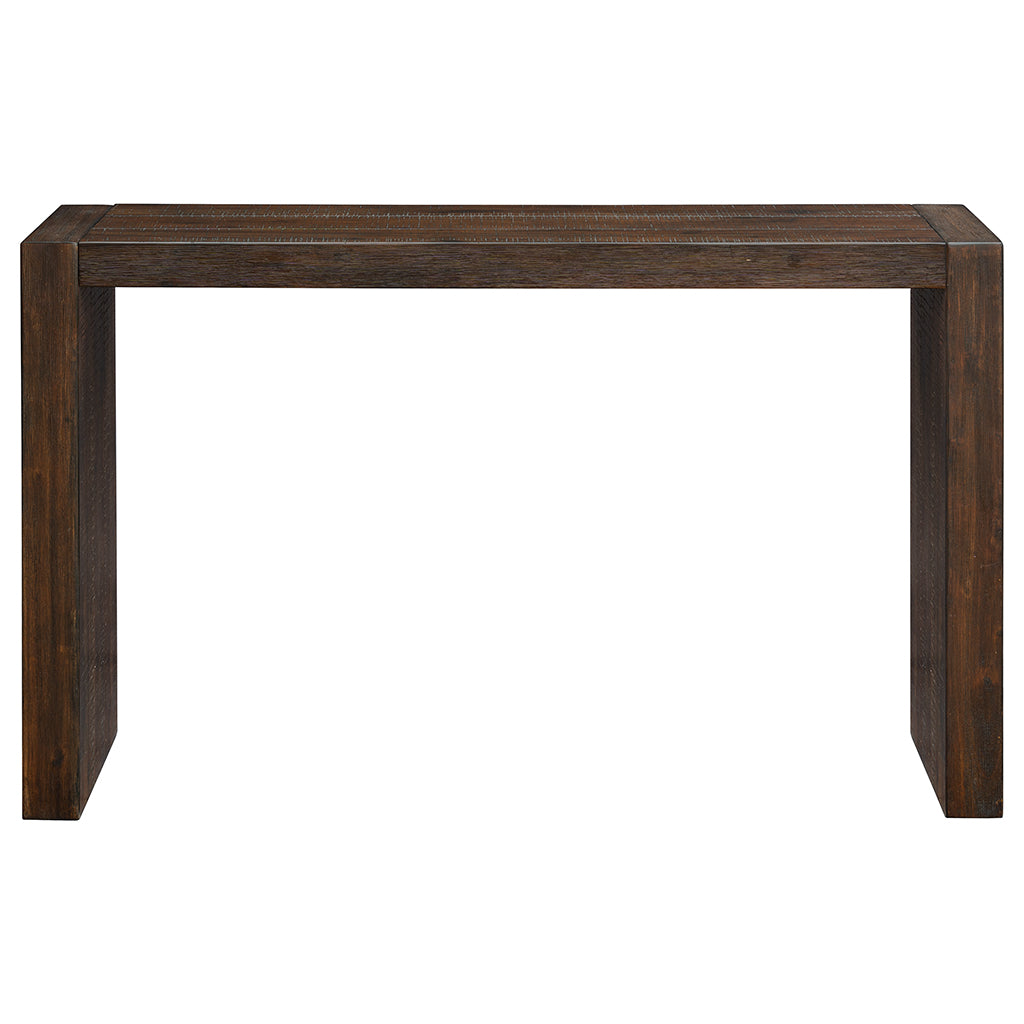 Monterey Counter-Height Wood Console Table (64"W) - Brown