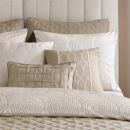 Nocturne Comforter Set - Champagne