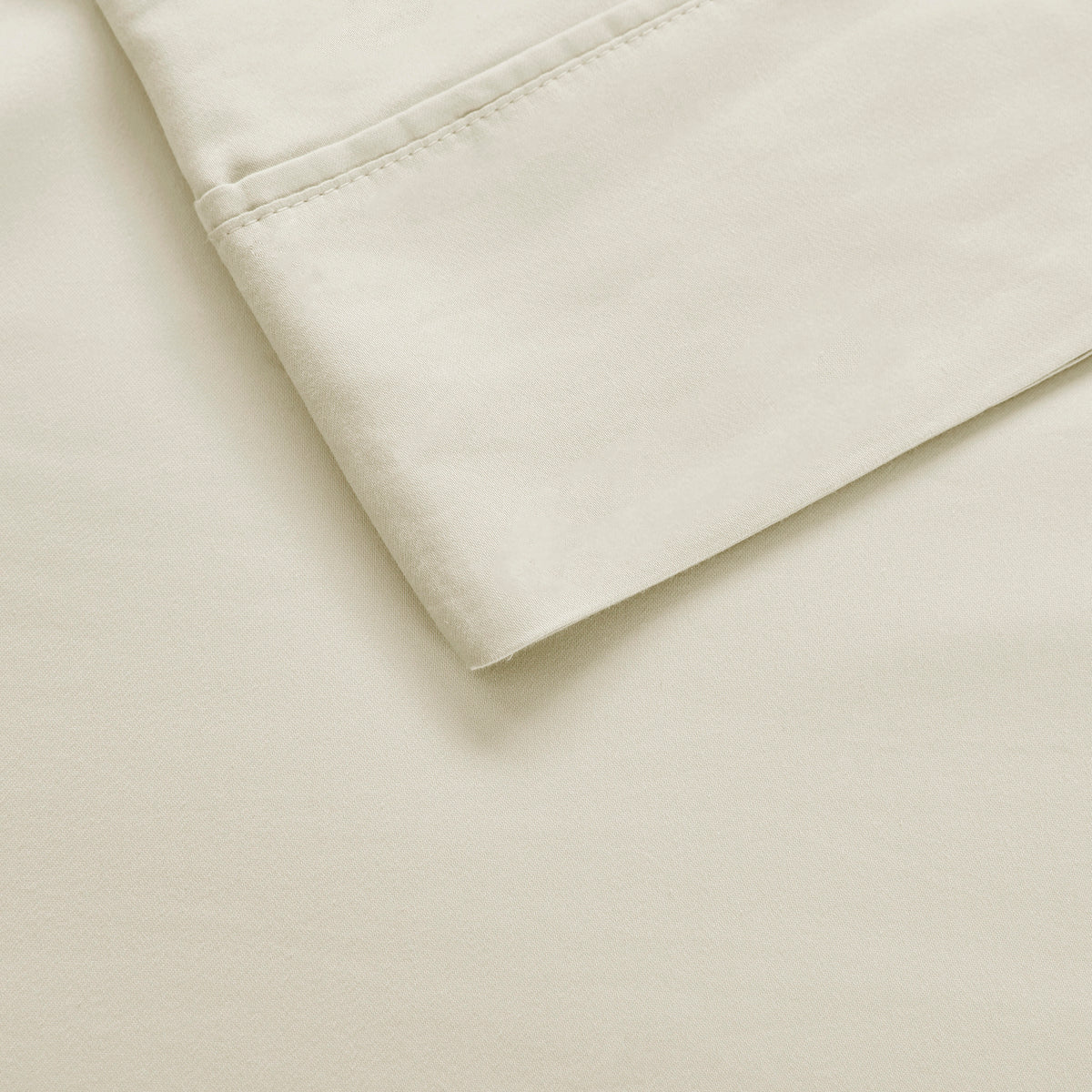 1000 Thread Count HeiQ Smart Temperature Cotton Blend 4 PC Sheet Set - Ivory