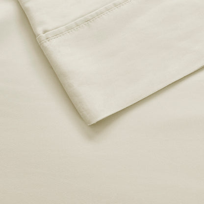 1000 Thread Count HeiQ Smart Temperature Cotton Blend 4 PC Sheet Set - Ivory