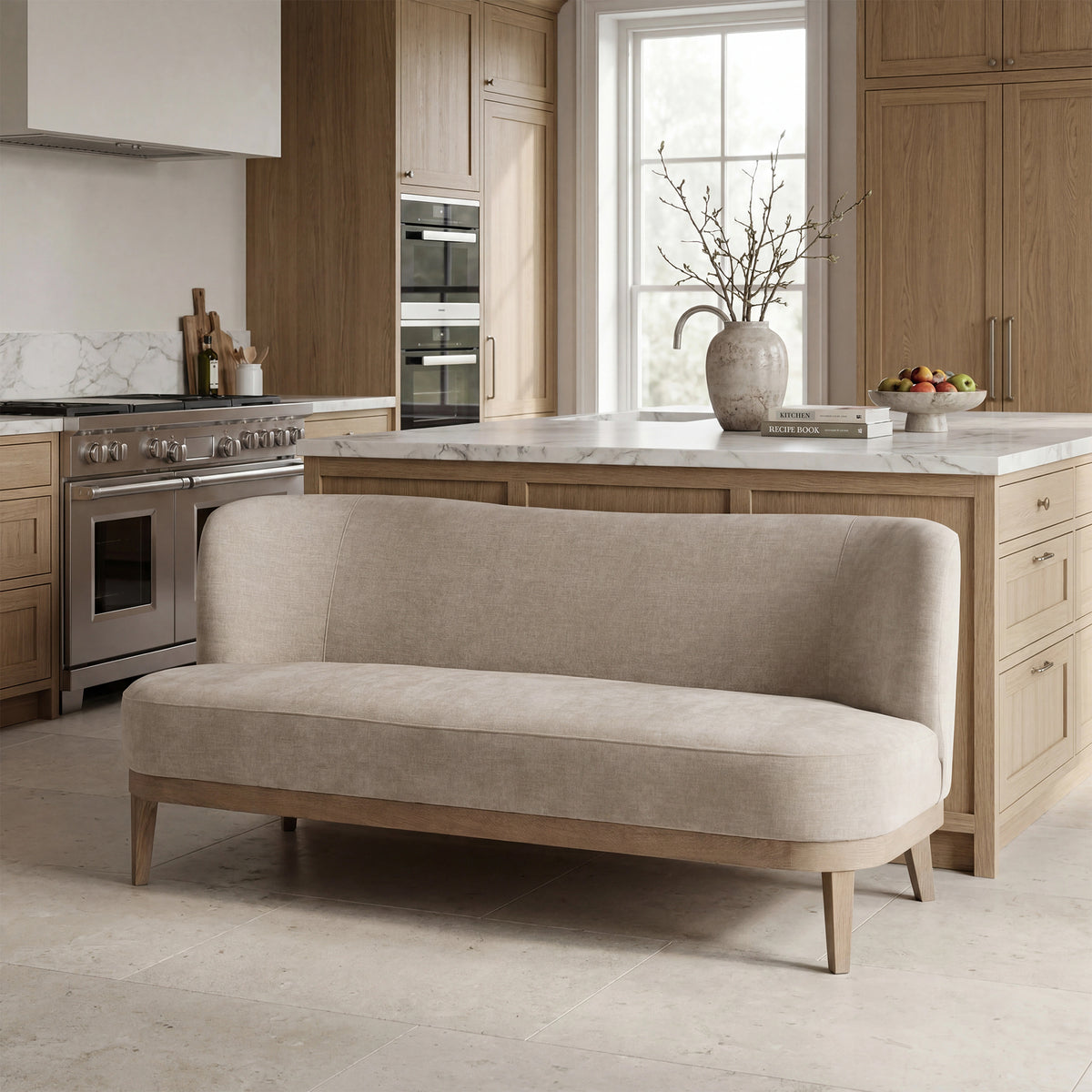 Laguna Kitchen Sofa - Camel