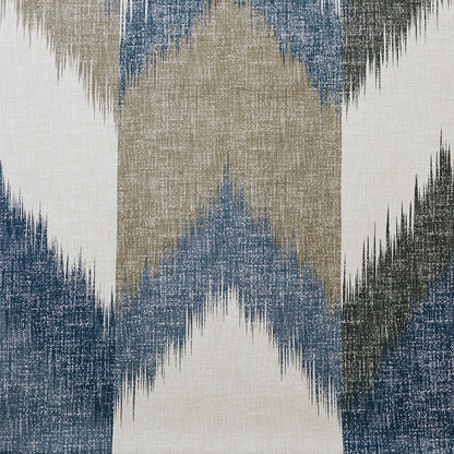 Alpine Cotton Printed Shower Curtain - Navy
