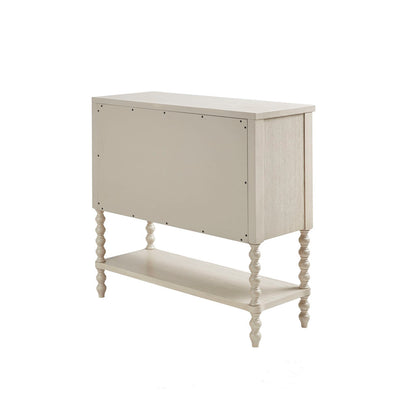 Beckett 2 Drawer Accent Chest - Antique Cream